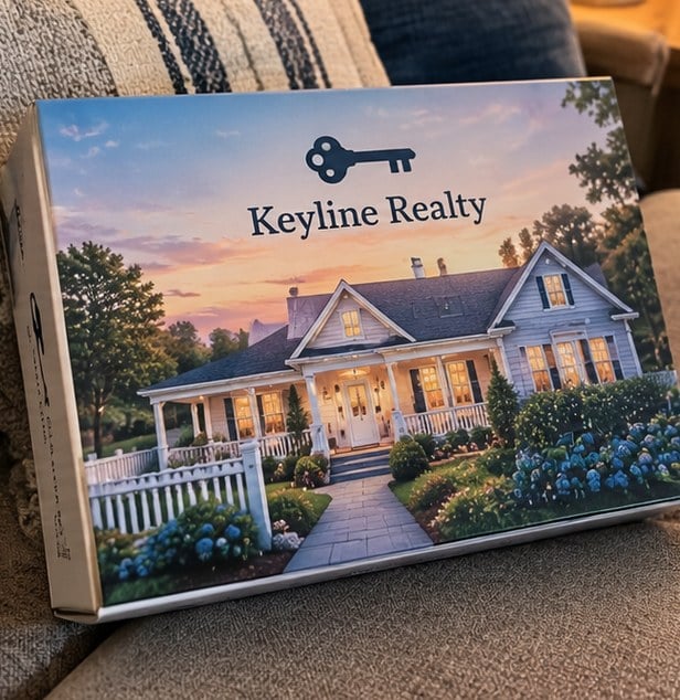Customer photo of a custom puzzle box