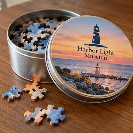 Custom Puzzles in a Tin